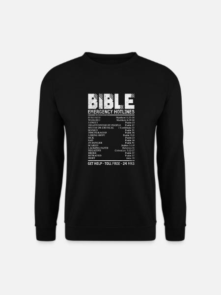 Bible - Unisex Sweatshirt - black