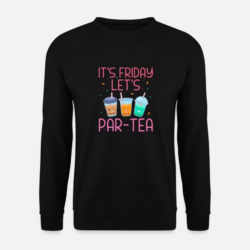 Bubble Tea - Unisex Pullover - Schwarz