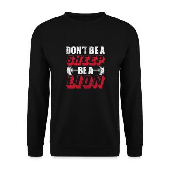 Culturiste - Sweat-shirt Unisexe - noir - Devant - Alina (178cm) & Michal (187cm)