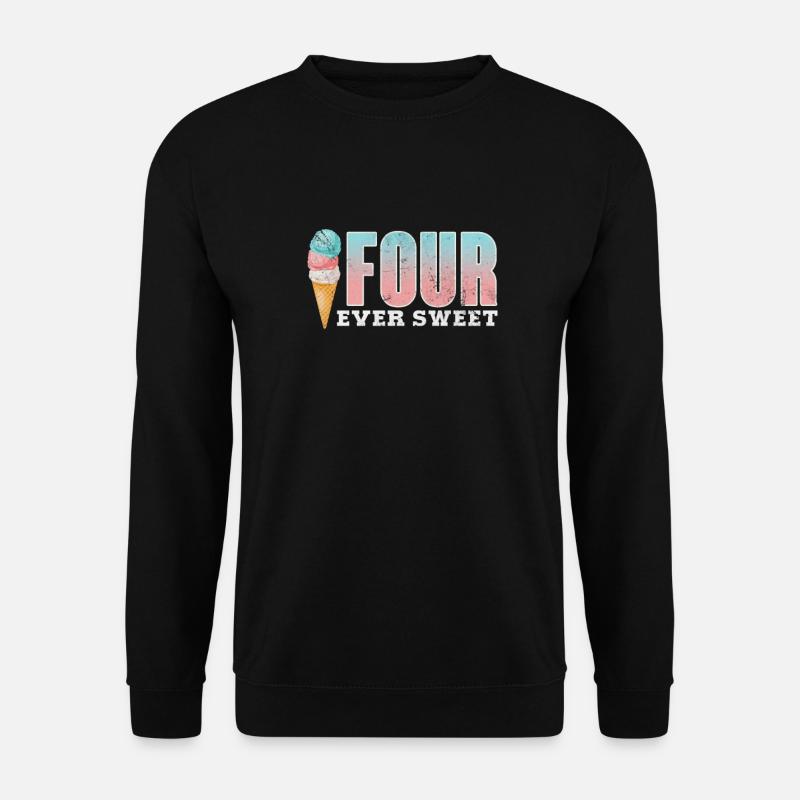 Eiscreme - Unisex Pullover - Schwarz