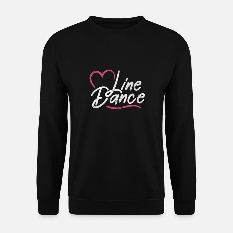 Linedance - Unisex Pullover - Schwarz