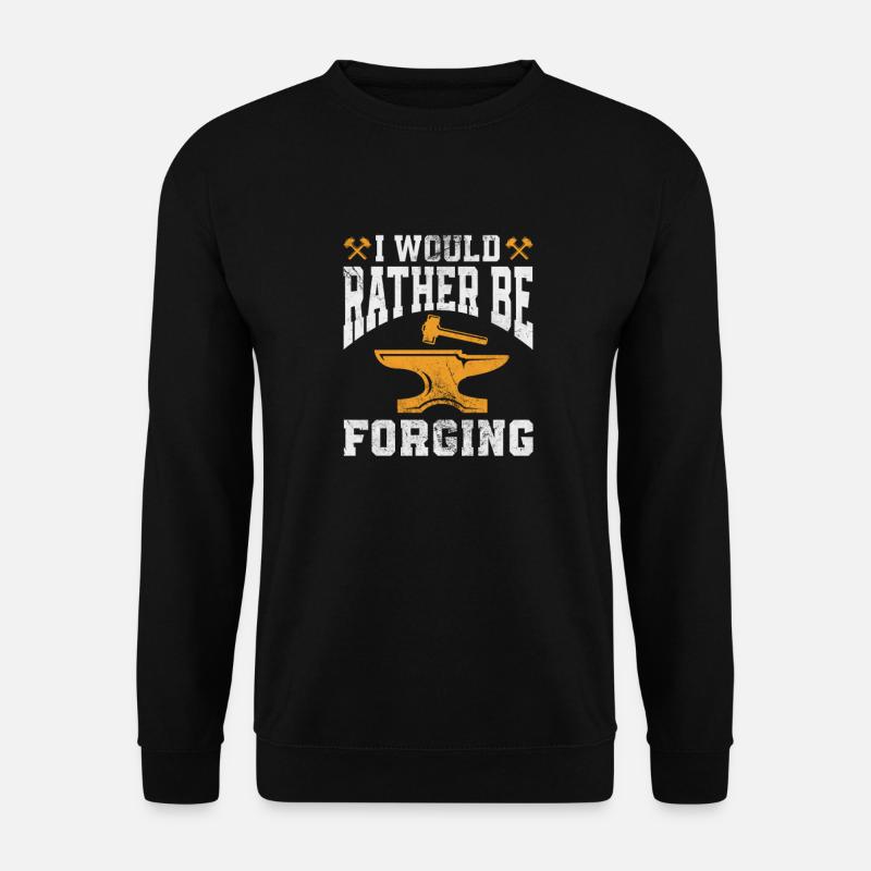 Schmied - Unisex Pullover - Schwarz