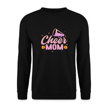 Cheerleader - Unisex Pullover - Schwarz - Vorne - Alina (178cm) & Michal (187cm)