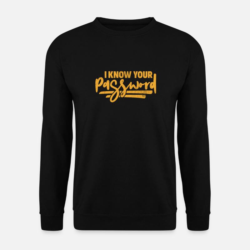 Hacker - Sweat-shirt Unisexe - noir