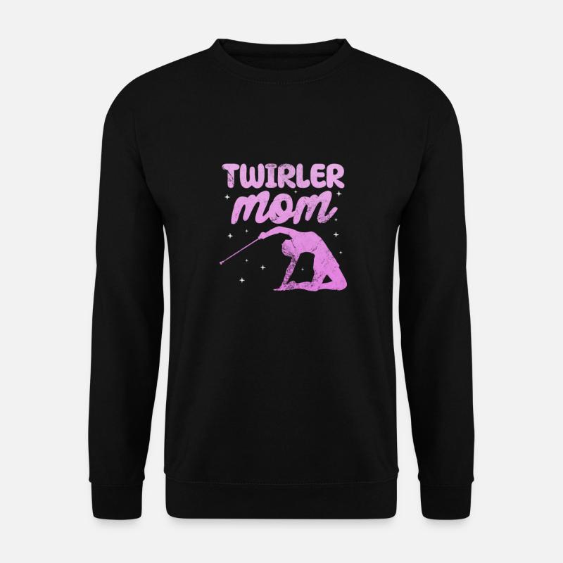 Baton Twirling - Unisex Pullover - Schwarz