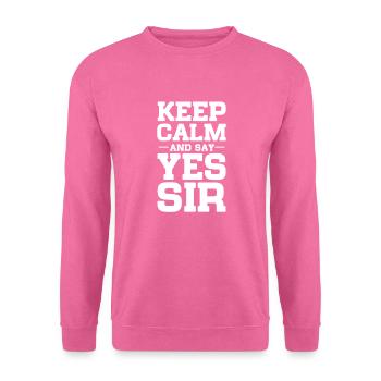 Sadomaso BDSM Dominatrix SM Sado Maso Cadeau - Sweat-shirt Unisexe - rose - Devant