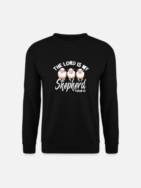 Bibel Bibelvers Christliche Sprüche Jesus Geschenk - Unisex Pullover - Schwarz