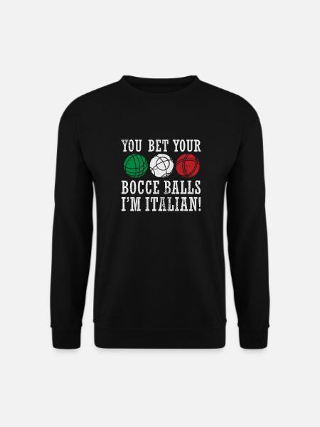 Bocce - Unisex Sweatshirt - black