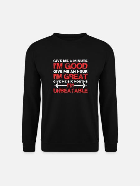 Bodybuilder - Unisex Sweatshirt - black
