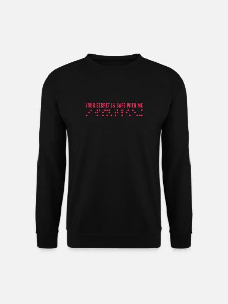 Braille - Unisex Sweatshirt - black