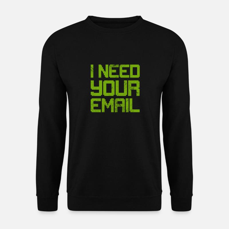Hacker - Unisex Pullover - Schwarz