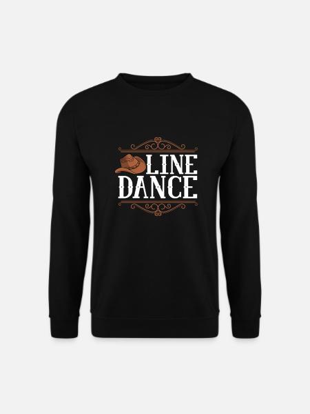 Linedance Country Line Dancer Linedancing Gift - Unisex Sweatshirt - black