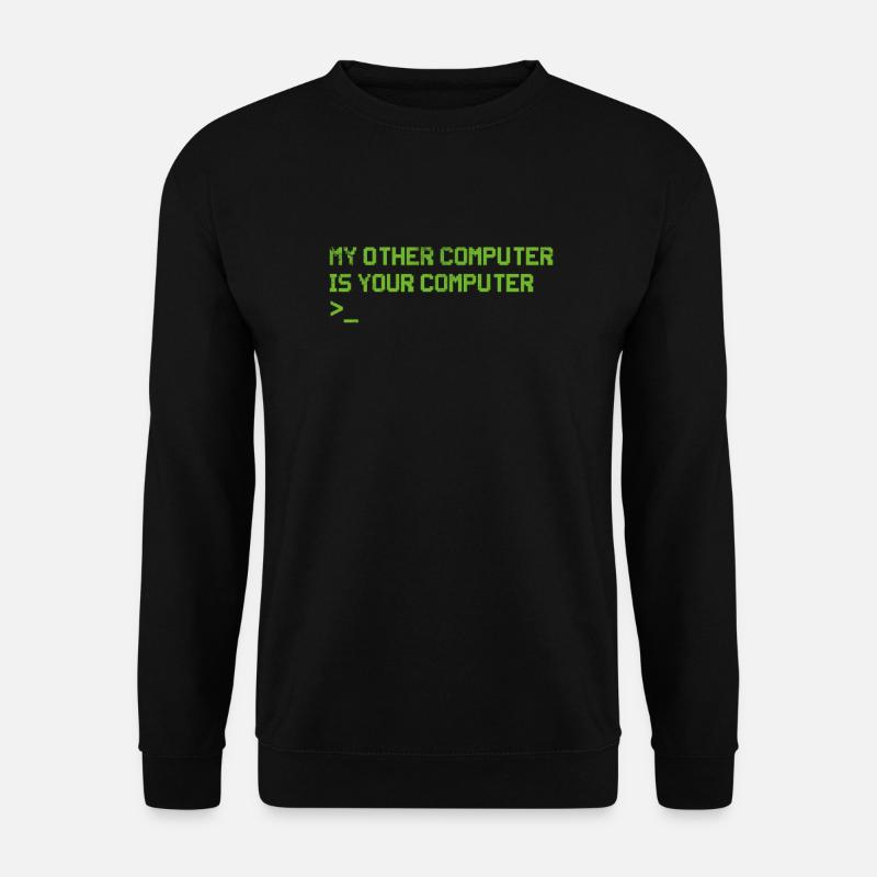 Hacker - Unisex Pullover - Schwarz