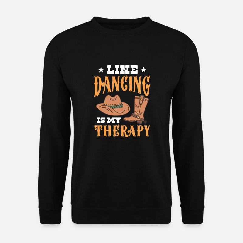 Line Dance Country Line Dancer Line Dancing Gave - Unisex sweater - sort