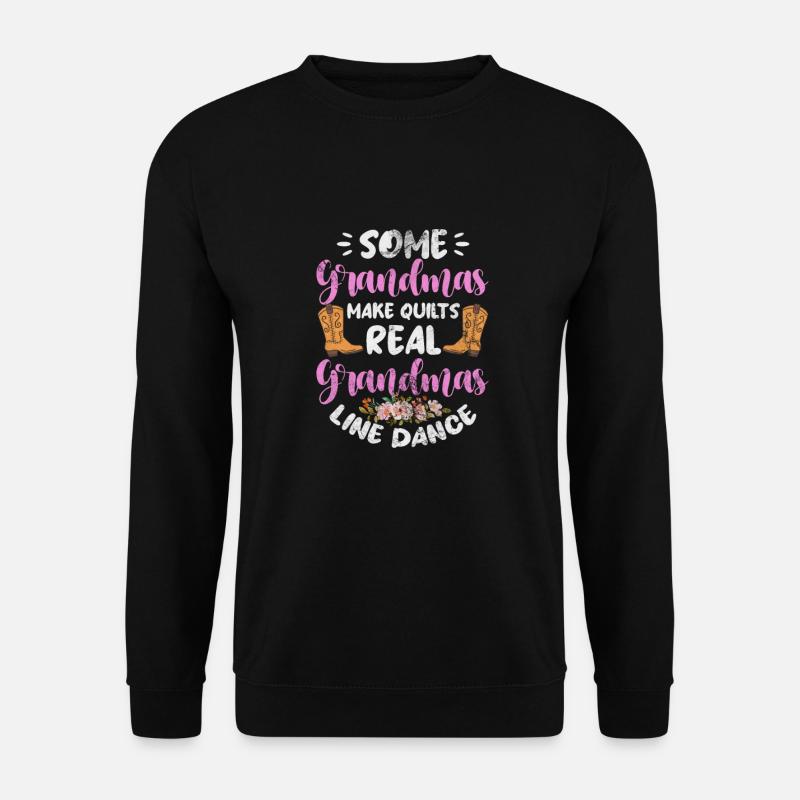 Line Dance - Unisex Sweatshirt - black