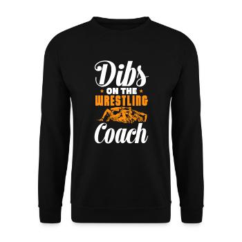 Wrestling Wrestler Fight Wrestling Ringer Gift - Unisex Sweatshirt - black - Front - Alina (178cm) & Michal (187cm)