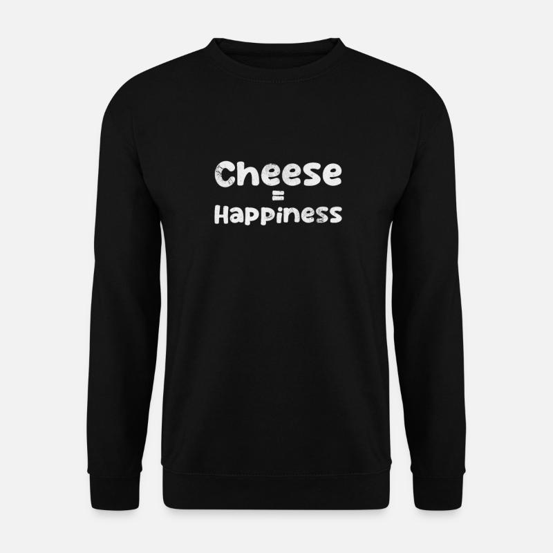 Cheese - Unisex Sweatshirt - black