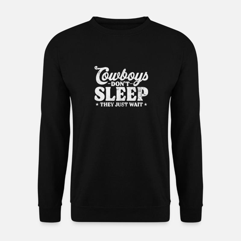 Cowboy - Unisex Sweatshirt - black