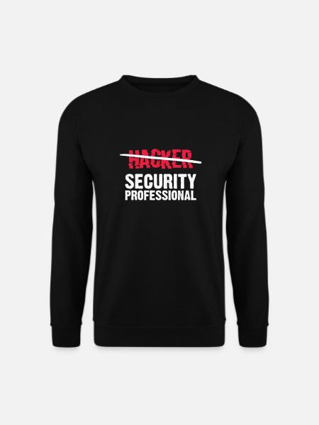 Hacker Coder Computer Hacking Gift - Unisex Sweatshirt - black