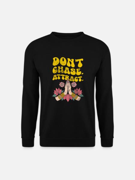 Meditation - Unisex Sweatshirt - black