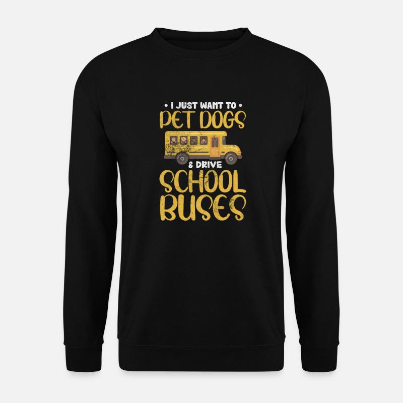 Busfahrer - Unisex Pullover - Schwarz