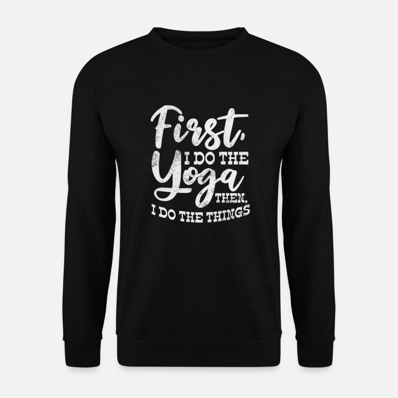 Meditation - Unisex Pullover - Schwarz