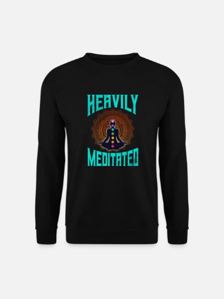 Meditation - Unisex Sweatshirt - black