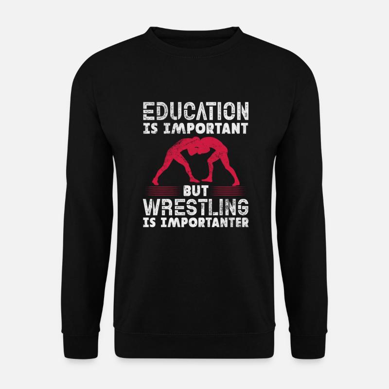 Wrestling - Unisex Pullover - Schwarz