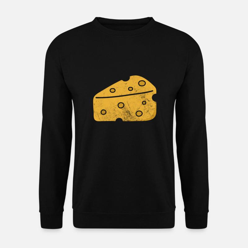 Käse - Unisex Pullover - Schwarz