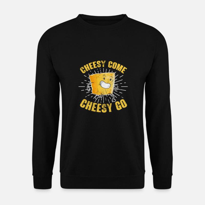 Cheese - Unisex Sweatshirt - black