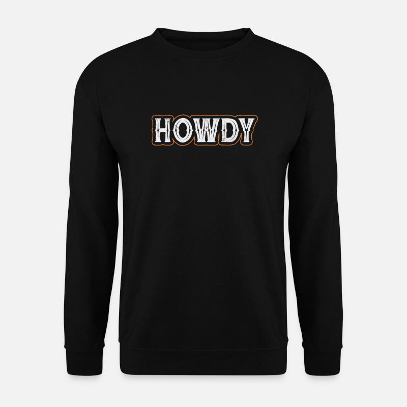 Cowboy - Unisex Sweatshirt - black