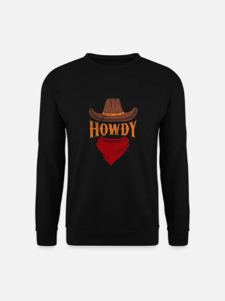 Cowboy - Unisex Sweatshirt - black