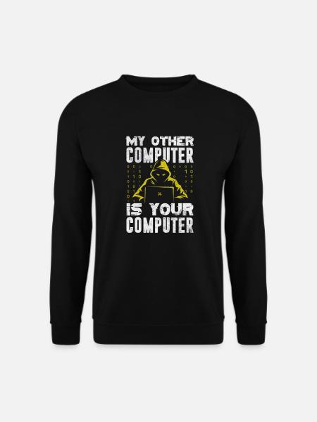Hacker - Sweat-shirt Unisexe - noir
