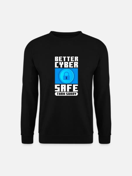 Hacker Coder Computer Hacking Gift - Unisex Sweatshirt - black