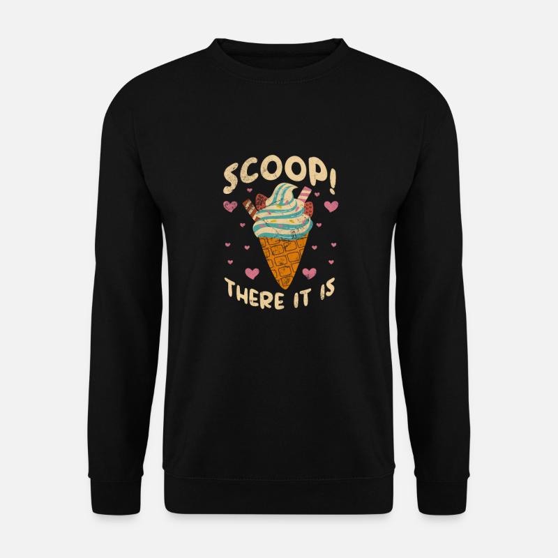 Ice cream - Unisex Sweatshirt - black