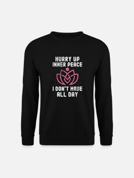 Meditation - Unisex Sweatshirt - black
