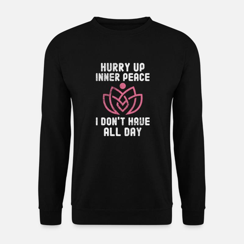 Meditation - Unisex Sweatshirt - black