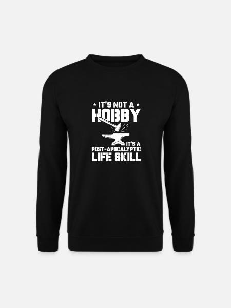 Blacksmith Schiede Anvil Cutler Gift - Unisex Sweatshirt - black