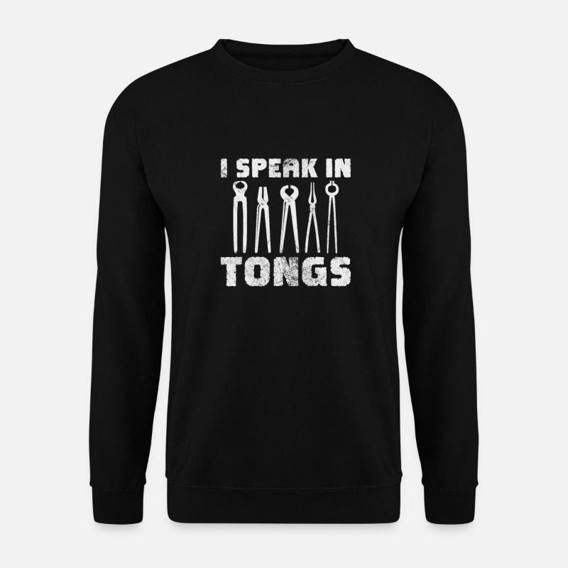 Schmied - Unisex Pullover - Schwarz