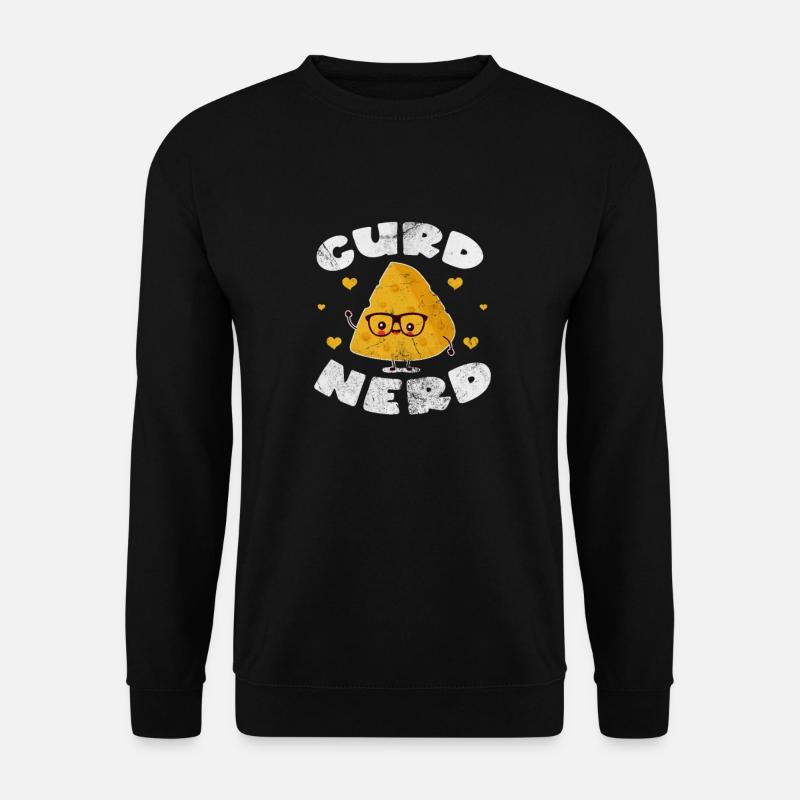 Cheese - Unisex Sweatshirt - black