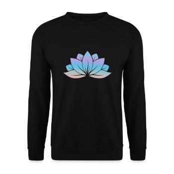 Méditation méditer Zen Yoga cadeau - Sweat-shirt Unisexe - noir - Devant - Alina (178cm) & Michal (187cm)