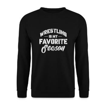 Wrestling - Unisex Pullover - Schwarz - Vorne - Alina (178cm) & Michal (187cm)