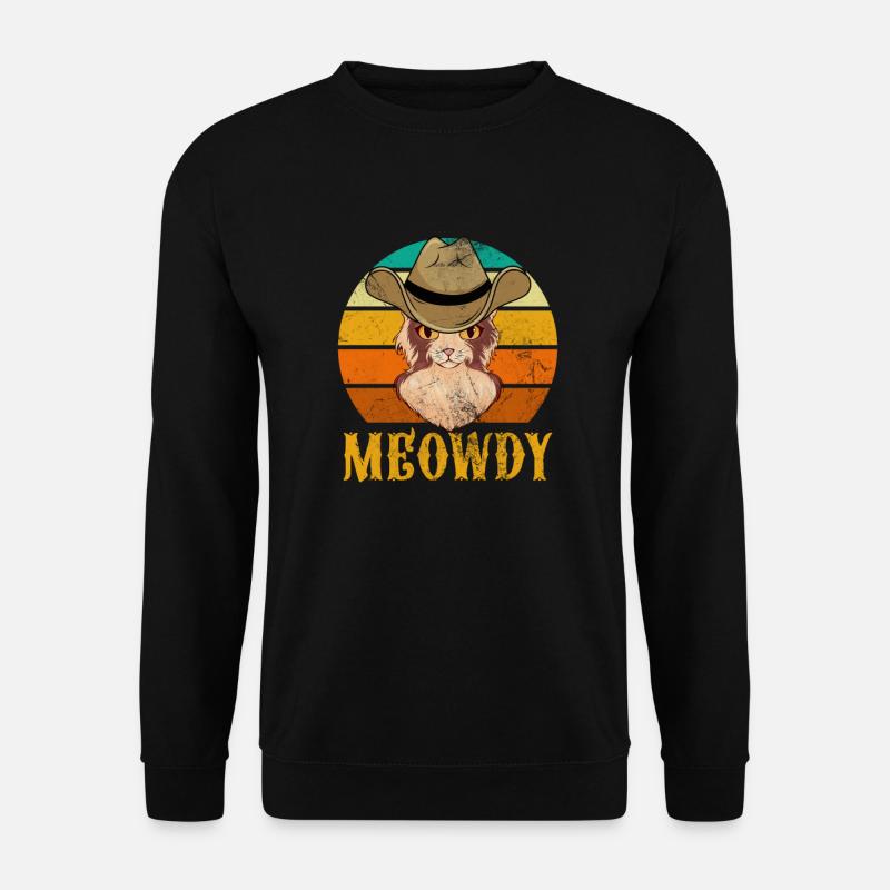 Cowboy - Unisex Pullover - Schwarz
