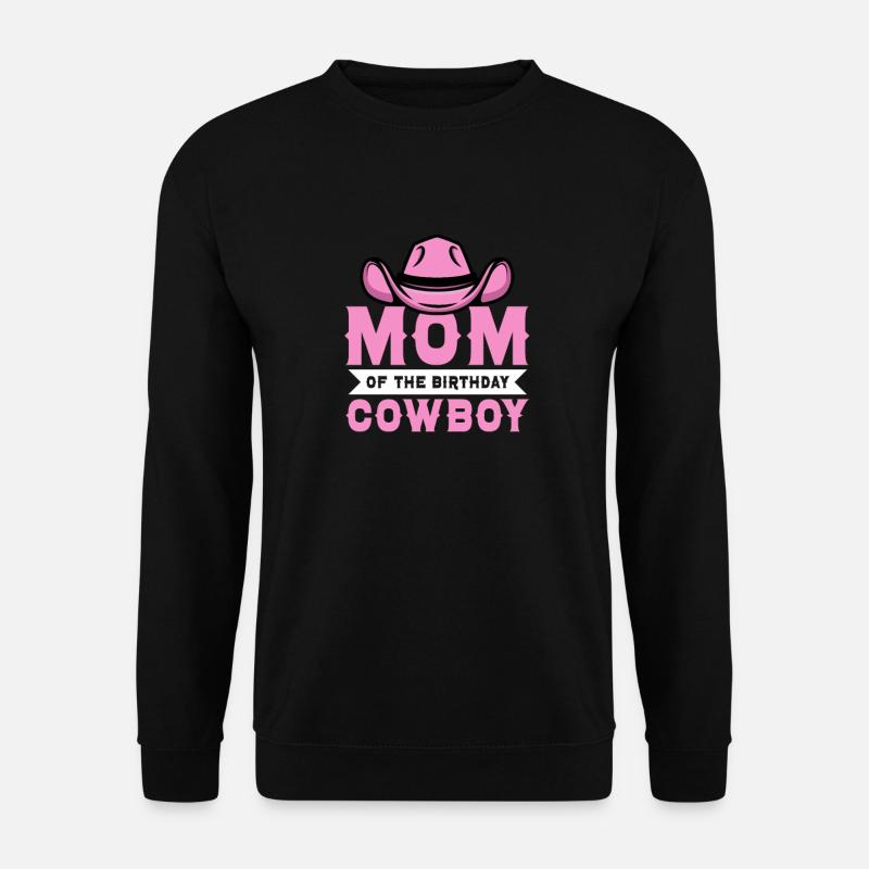 Cowboy Cowboy Boots Western Gift - Unisex Sweatshirt - black
