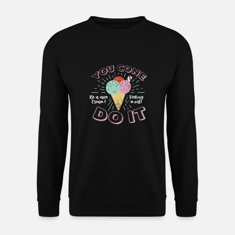 Glace - Sweat-shirt Unisexe - noir