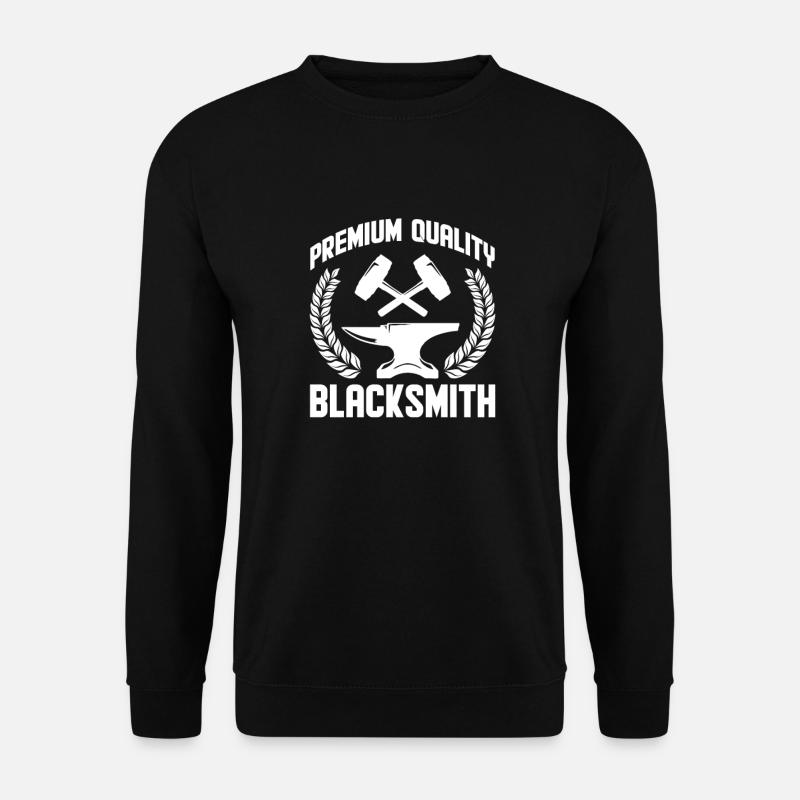 Blacksmith Schiede Anvil Cutler Gift - Unisex Sweatshirt - black