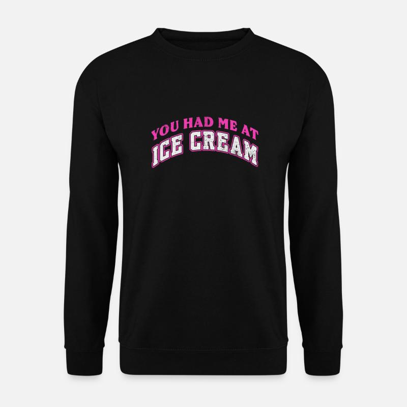 Eiscreme - Unisex Pullover - Schwarz