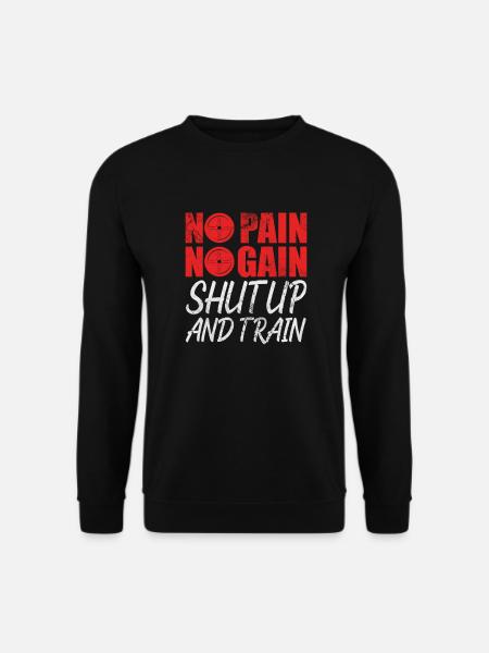 Bodybuilder - Unisex Pullover - Schwarz