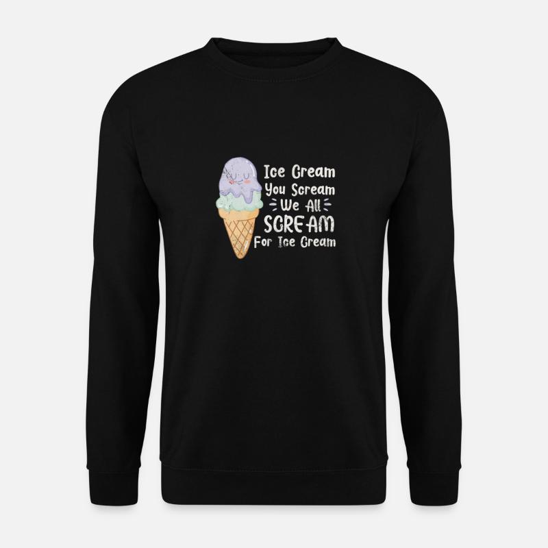 Glace - Sweat-shirt Unisexe - noir