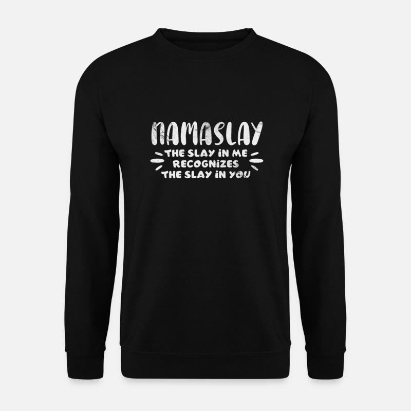 Meditation - Unisex Pullover - Schwarz